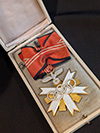 Cased Olympic award 2nd Class